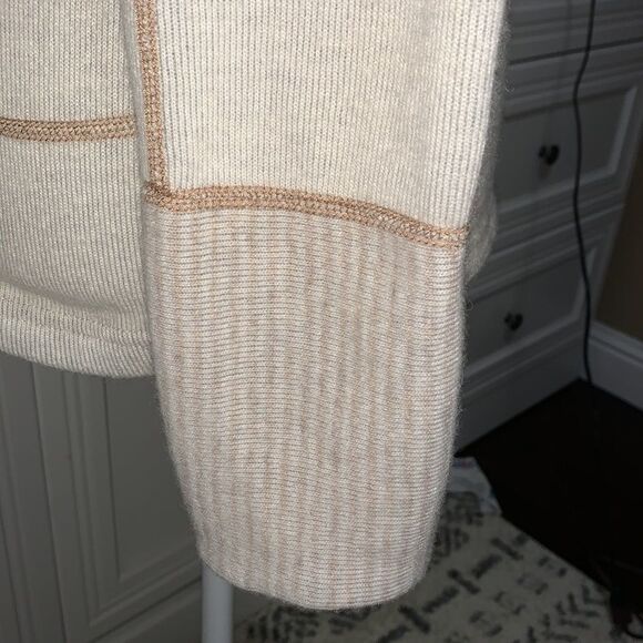 prAna Lucia Recycled Wool Blend Pullover Funnel Neck Sweater Size XS - Picture 6 of 13